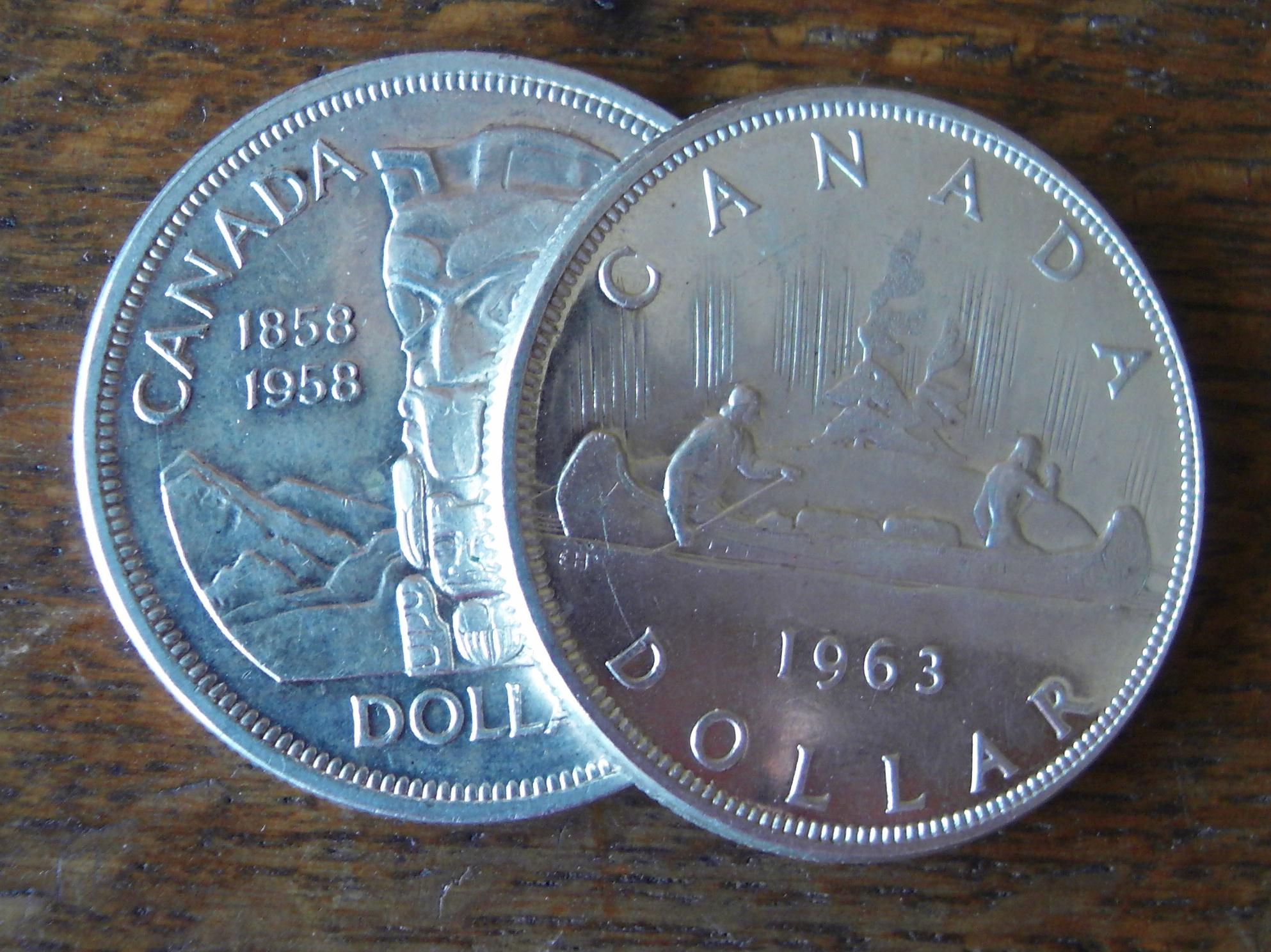 Canadian Silver Dollars